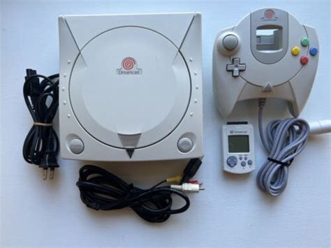 Sega Dreamcast Complete Bundle Console Controller Memory And Cords