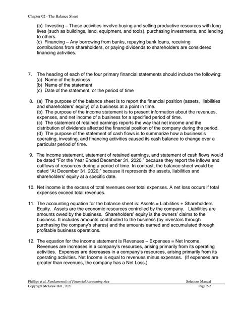 SOLUTION Solution Manual For Fundamentals Of Financial Accounting 6ce