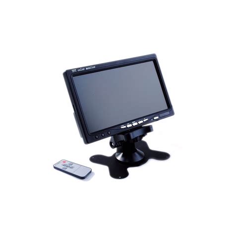 Monitor Tela LCD TFT Digital 7 Polegadas Veicular Controle E