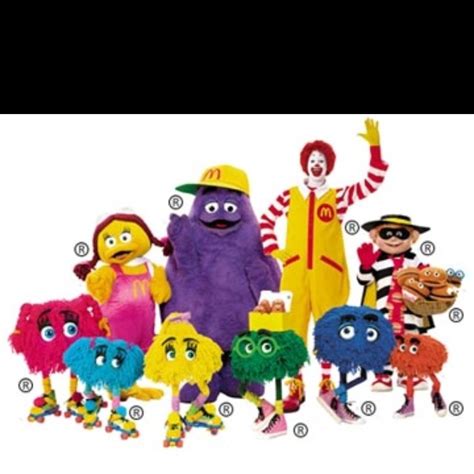 The Original Mcdonalds Characters Things I Love Pinterest