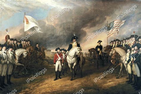 Surrender of Lord Cornwallis Painting by John Trumbull Reproduction ...