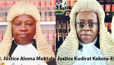 Cjn Who Is Justice Kudirat Kekere Ekun Independent Newspaper Nigeria