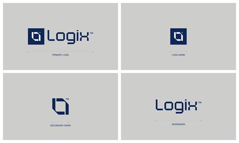 Logix™ — Logo Design By Andrea Binski For Uniko On Dribbble