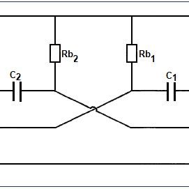 Astable multivibrator circuit diagram. | Download Scientific Diagram