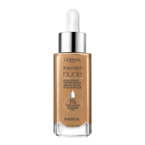 L Oreal Paris True Match Nude Hyaluronic Tinted Serum Foundation With 1 Hyaluronic Acid Beauty