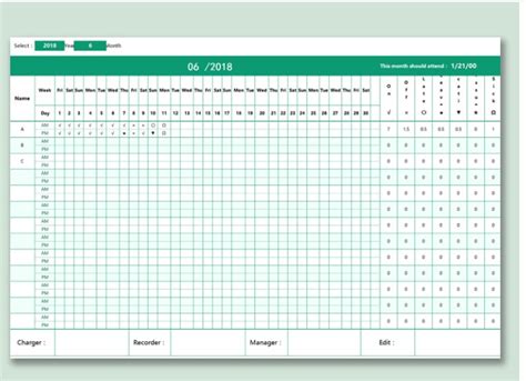 Employee Attendance Tracker Excel Templates (2024), 55% OFF