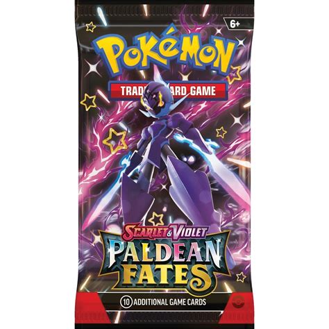 Pok Mon Trading Card Game Scarlet Violet Paldean Fates Booster