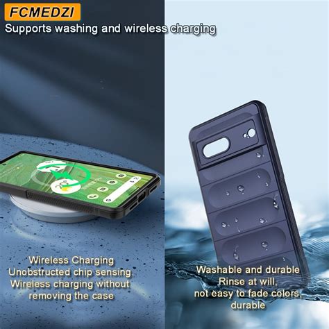 Fcmedzi Funda Compatible Con Google Pixel Pro Con Tacto Esmerilado Y