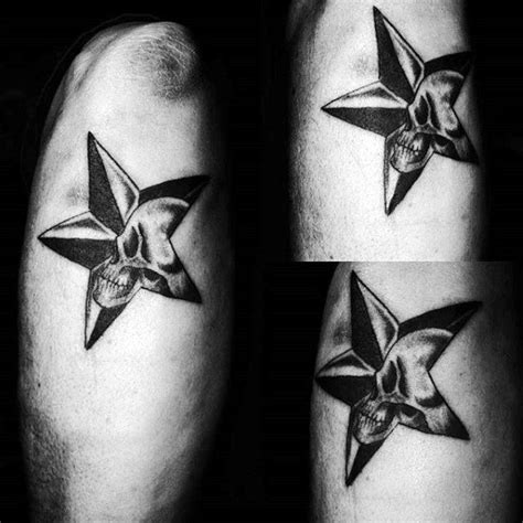 85 Tatuajes de estrellas náuticas Con el significado