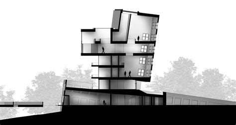 Some CAD drawings, sections, concept art, and model making from my ... 