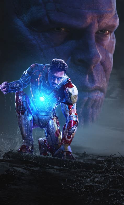 1280x2120 Iron Man And Thanos In Avengers Infinity War Iphone 6 Hd 4k