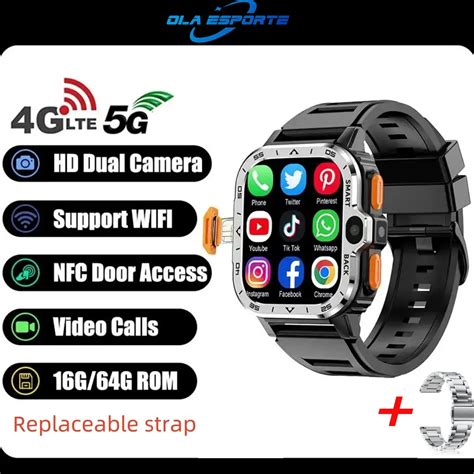 Ola Esporte Reloj Inteligente 4G 5G Dispositivo Con Bluetooth Llamadas