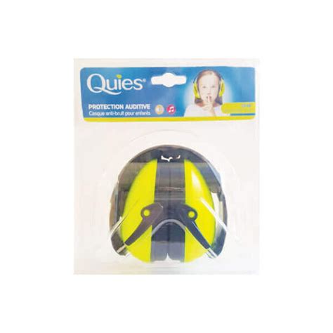 QUIES Protection Auditive Casque Anti Bruit Pour Enfants Vert