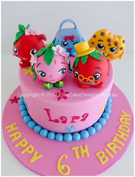 Shopkins Birthday Cake For Girls This Shopkin Was Released With A