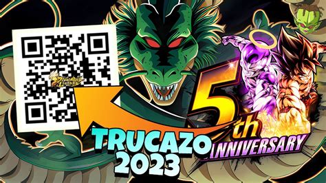 Trucazo Para Los Qr Del 5 Aniversario De Dragon Ball Legends Youtube