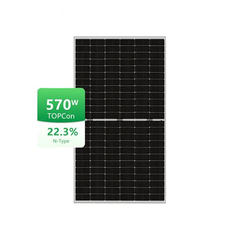 575W Topcon Solar Panel 16bb Monocristalinos células 570watt Solar PV