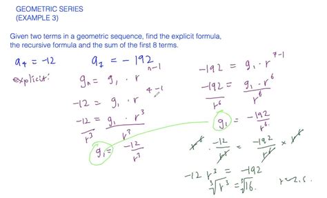 Geometric Series Example 2 Numerade