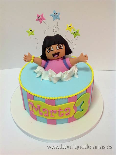 La Boutique De Las Tartas Cake Design Tarta Dora La Exploradora En D