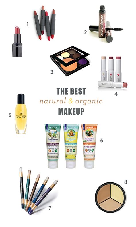 The Best Natural and Organic Makeup Brands | Green Cosmetics Products