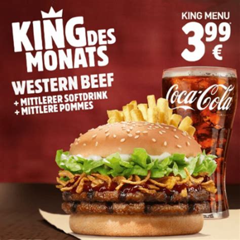 Sparen Bei Burger King Aktuelle Aktionen Und Coupons