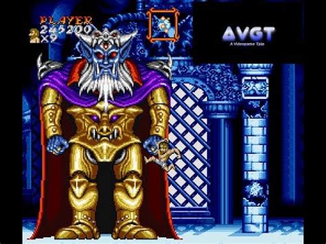 Super Ghouls N Ghosts Final Boss Fight Sardius Youtube