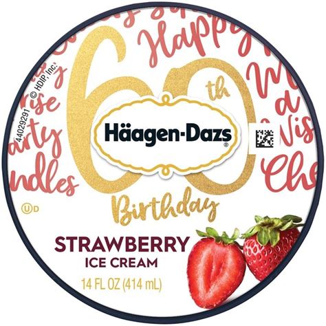 Haagen Dazs Strawberry Ice Cream 14 Fl Oz From Hornbacher S Instacart