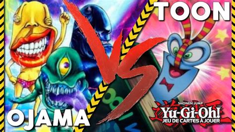 LA PUISSANCE DES OJAMA VS LES MONSTRUEUX TOONS DUEL YU GI OH FILMÉ