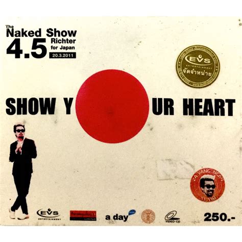 Vcd Na Net The Naked Show Richter For Japan ลขสทธแท แผนใหมมอ Shopee Thailand