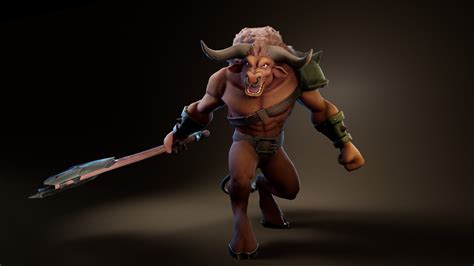 Stylized Minotaur