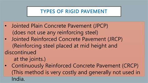 Presentation On Design Of Rigid Pavement Pptx