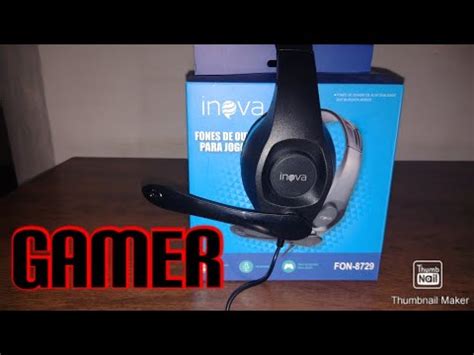 Fone De Ouvido Gamer Inova Fon Youtube