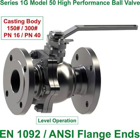 2 PC Flanged Ball Valve Level Operation High Performance Ball Valve