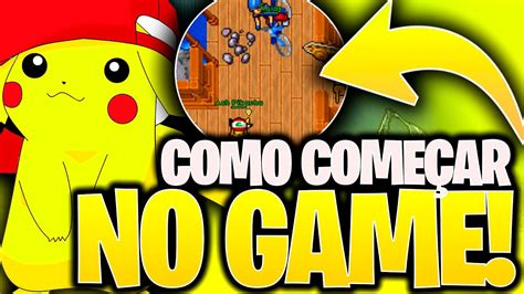 PRIMEIROS PASSOS NO GAME POKETIBIA MOBILE 2024 OLD POKEMON QUEST