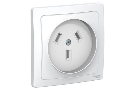 Силовая розетка Systeme Electric BLANCA, С/У, 2Р+N, 32А, 250В, белый ...