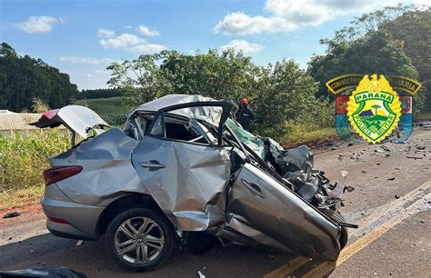 Homem morre em acidente na PR 090 entre Bela Vista do Paraíso e