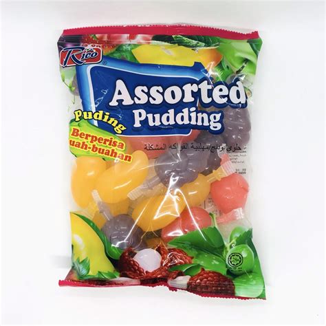 Rico Assorted Pudding Berperisa Buah Buahan Childhood Memory 24pcs