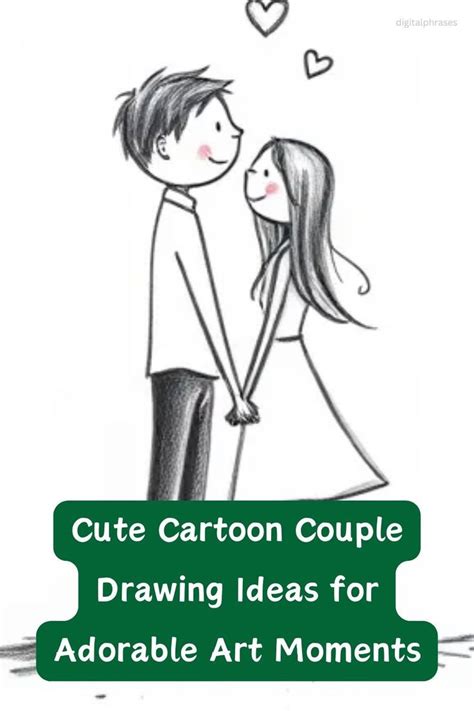cute cartoon couple drawing ideas  adorable art moments cartoon