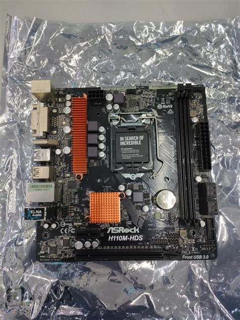 ASRock H110M HDS Motherboard Computers Tech Parts Accessories