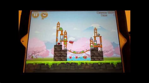 Angry Birds Seasons Cherry Blossom Stars Walkthrough Youtube