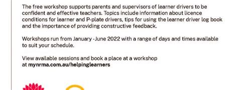 Helping Learner Drivers Become Safer Drivers Kyogle Council