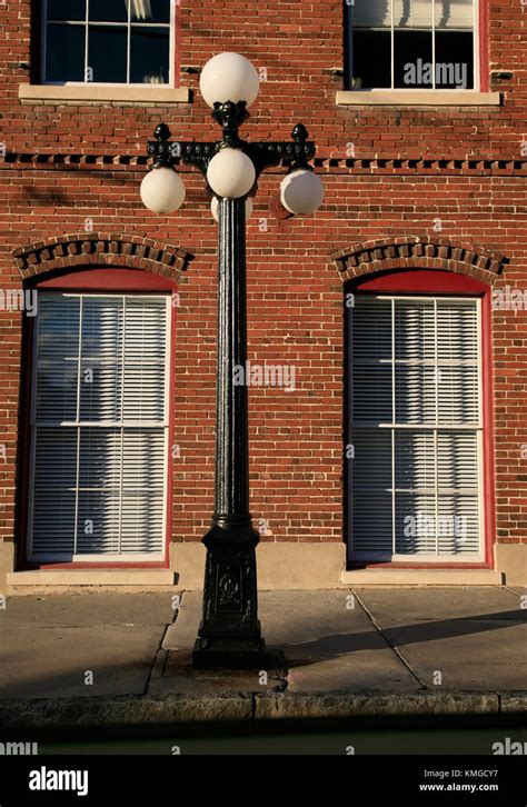 DECEMBER 5 2007 TAMPA FLORIDA A Typical Ybor City Street Light Is