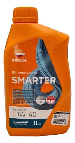 Aceite 10w 40 4t Para Moto Sintético 1 Lt Repsol Envío gratis