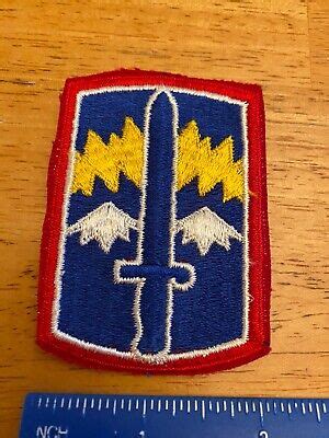 Us Army St Infantry Brigade Patch Full Color Inv Ebay