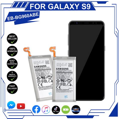 Battery For Samsung Galaxy S9 Battery Model Eb Bg960abe 3000mah Original Equipment