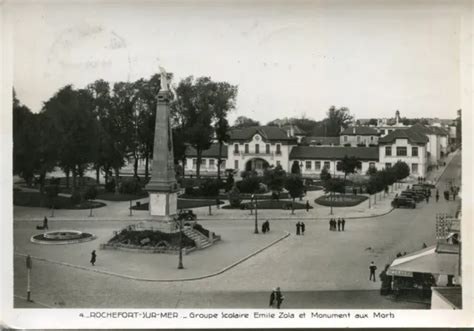 Carte Rochefort Sur Mer Groupe Scolaire Emile Zola Et Monument Aux