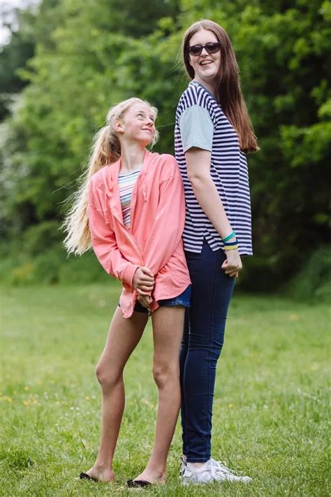 Record-breaking 12-year-old is the tallest girl in the world - All ...