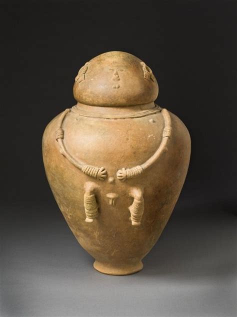 Burial Urn In The Form Of A Female Figure Lacma Collections Burial