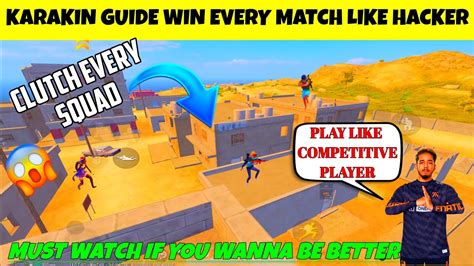 How To Win Every Match In Karakin Pubg Mobile Karakin Match Tips And