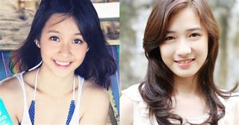 Những hot girl có gương mặt mộc xinh xắn nhất