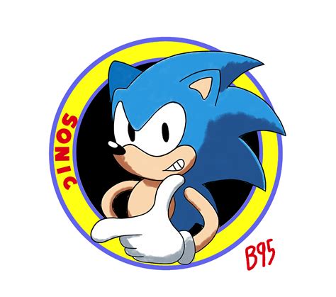 “The most famous hedgehog in the world!” by Bastian95 on Newgrounds